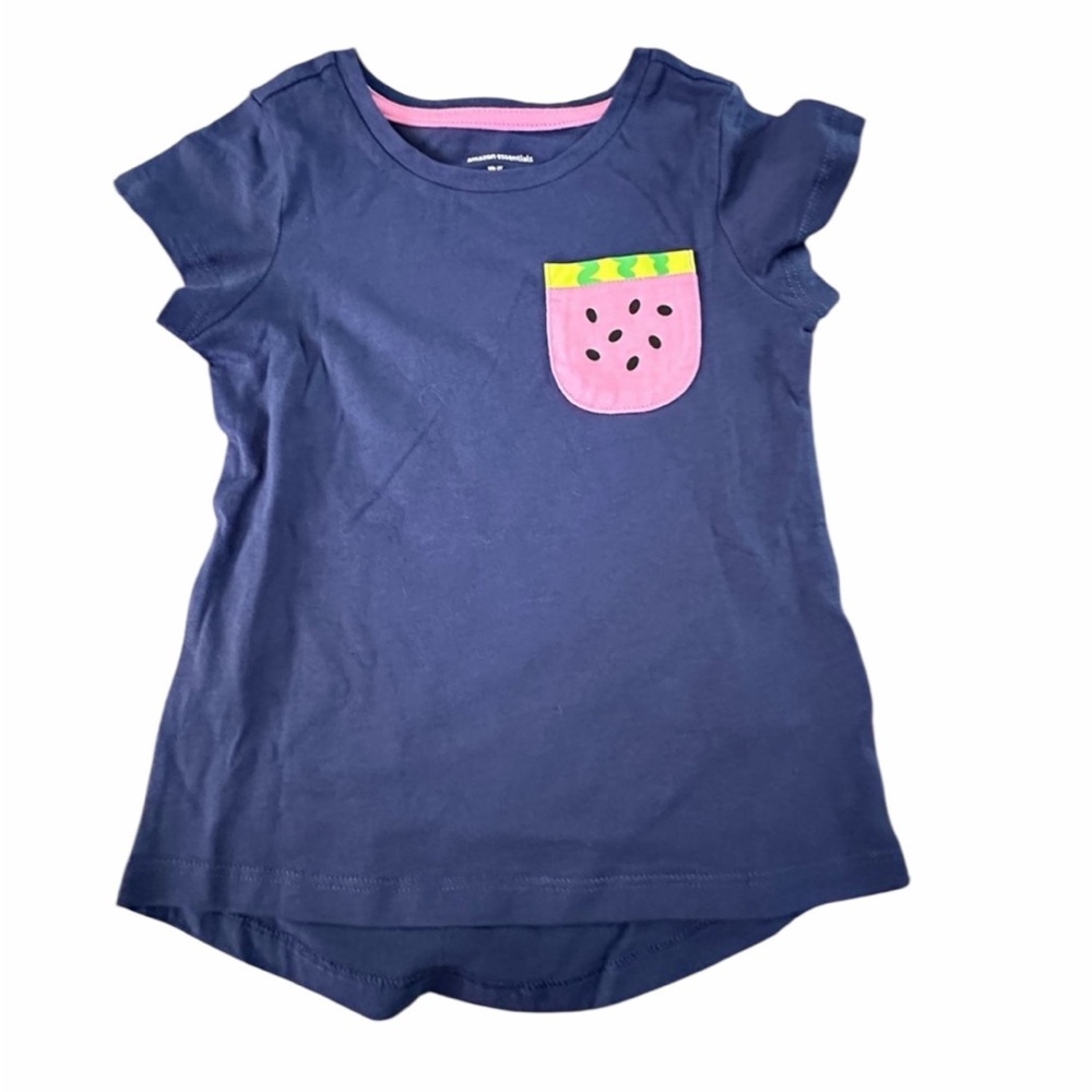 Amazon Essentials Girls Pink & Navy T-Shirts
Size 2T - New Without Tags - Picture 5 of 7